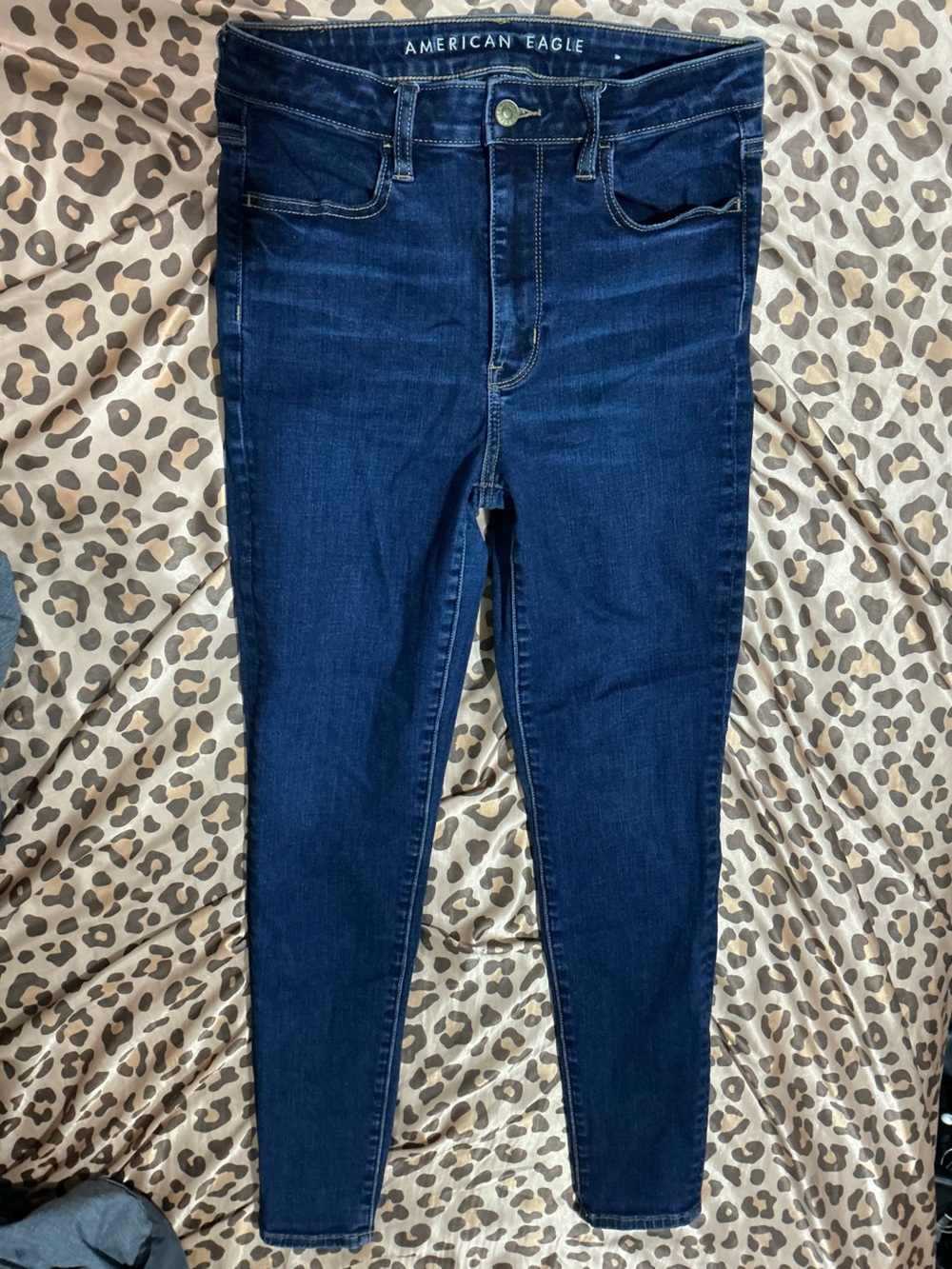 American Eagle Outfitters Dark Blue Skinny Jeans